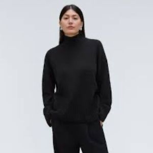 Everlane Black Turtleneck Sweater